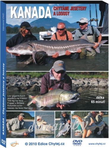 DVD Kanada - Chytáme jesetery a lososy 