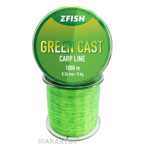 Siln na kapra Green Cast 1000m