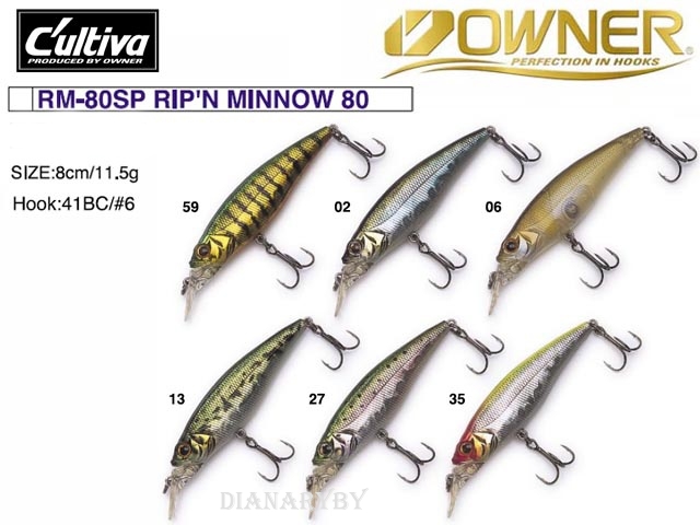 Wobler Minnow RM80