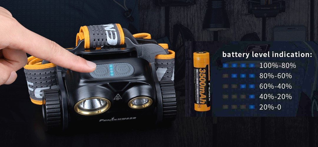 nabijatelna celovka Fenix HM65R T