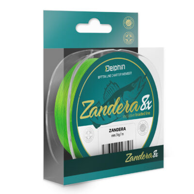 Šnúra ZANDERA 8 / fluo zelená