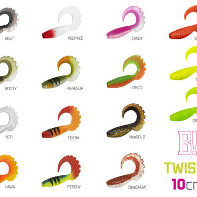 Umelá nástraha Delphin TWISTA UVs / 5ks