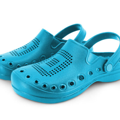 Šľapky Delphin OCTO / azúrovo modré