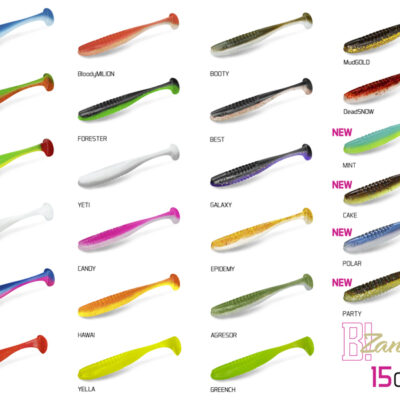 Umelá nástraha Delphin ZANDERA UVs / 5ks