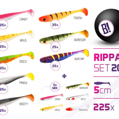 Sada nástrah BOMB Rippa farby 2022 / 225ks