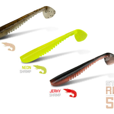 Umelá nástraha Delphin B! StinxRIBS Shrimp / 20ks