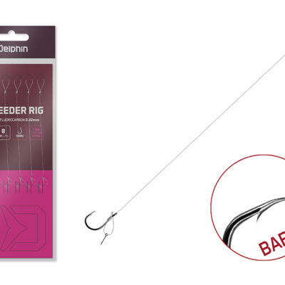 Nadväzec Delphin FLR D-rig / 6ks