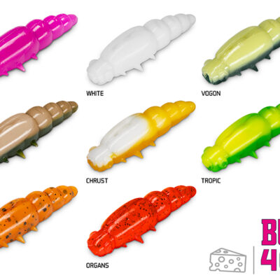 Umelá larva Delphin BUGO Cheese / 15ks