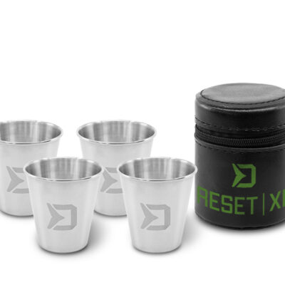 Set nerezových pohárikov Delphin RESET XL 4v1