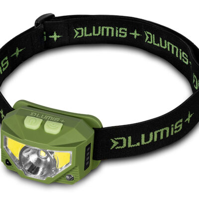 Čelová lampa Delphin LUMIS