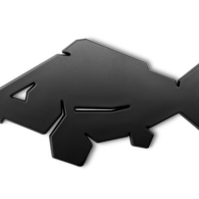 3D nálepka Delphin CARP Čierna