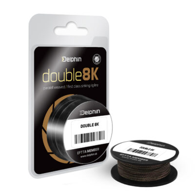 Šnúra HOOKLINE Double 8K hnedá kamufláž