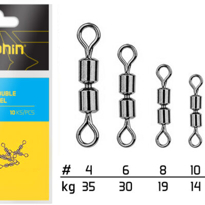 Hi speed double rolling swivel A-04
