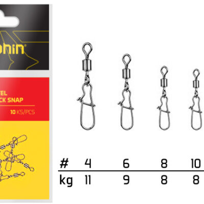 Rolling Swivel with Fastlock Snap