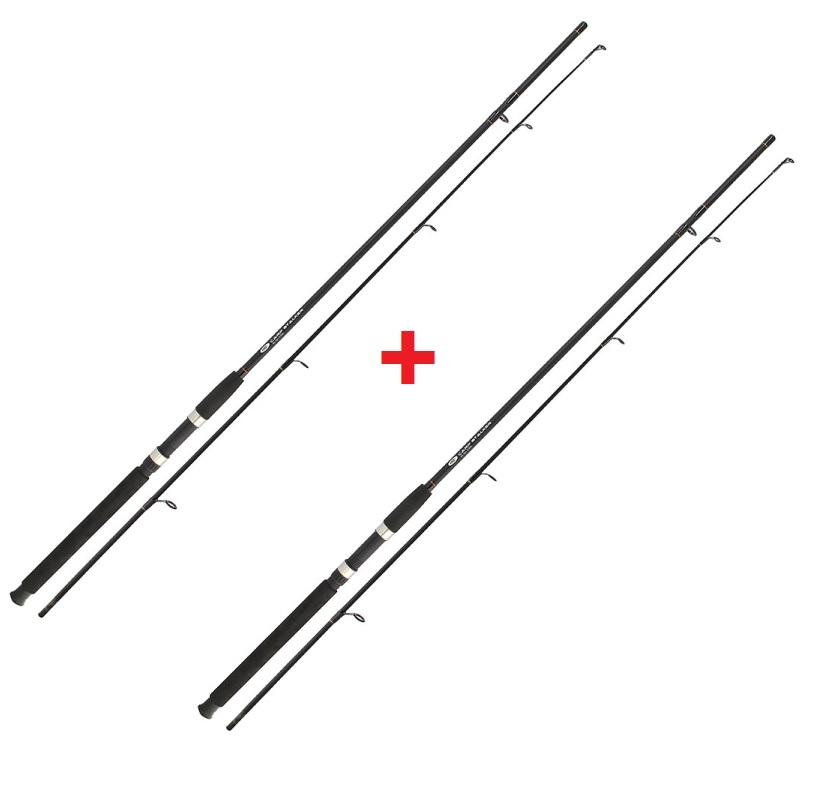 NGT Prut Carp Stalker Rod 8ft/2pc black 1+1 ZDARMA! 1 NGT Prut Carp Stalker Rod 8ft/2pc black 1+1 ZDARMA!