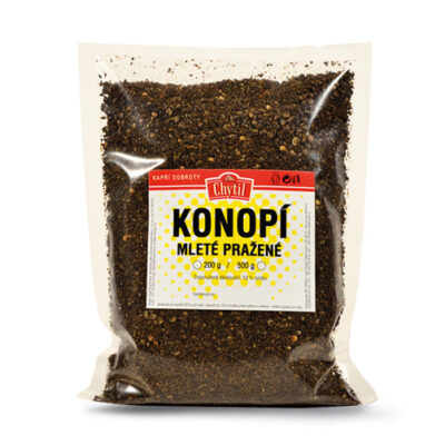 Konope mleté pražené