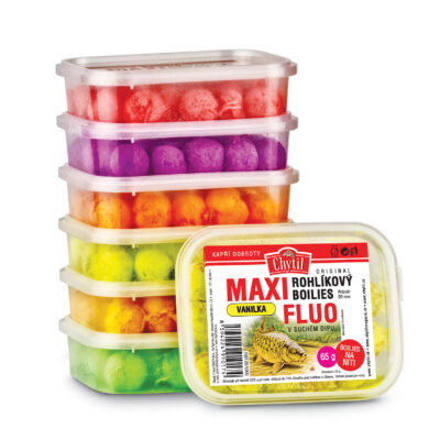 Rohlíkový boilies Maxi FLUO 20 mm, 65g