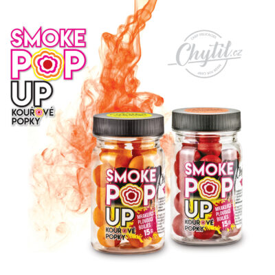 SMOKE POP-UP - plovoucí kouřové boilies pr. 15 mm 35 g