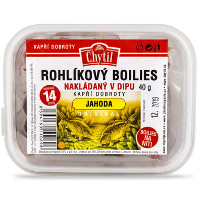 Rohlíkový boilies v dipu 14 mm, 60 g