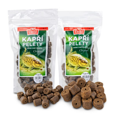 Kaprové AMINO pelety s dierou 250g