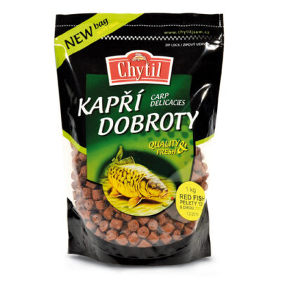 Red Fish pelety s dierou