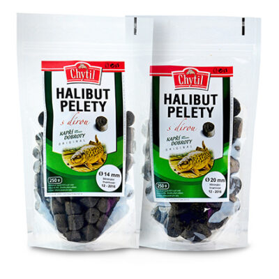 Halibut pelety s dierou 250 g