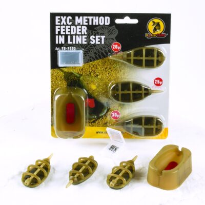 Extra Carp Method Feeder Set 20,30,40g + formička