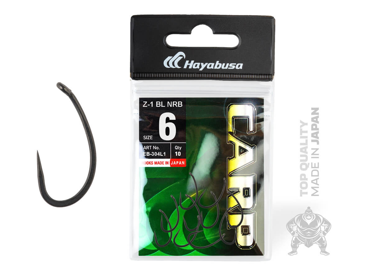 Hayabusa Teflonové Háčky Z-1 Bez Protihrotu BL NRB 1 Hayabusa Teflonové Háčky Z-1 Bez Protihrotu BL NRB