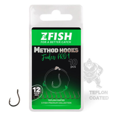 ZFISH Háčky Method Feeder PRO 1