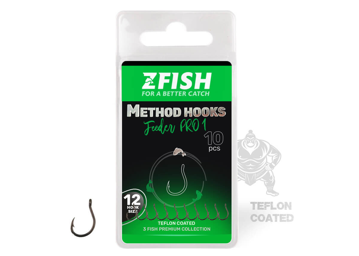 ZFISH Háčky Method Feeder PRO 1 1 ZFISH Háčky Method Feeder PRO 1