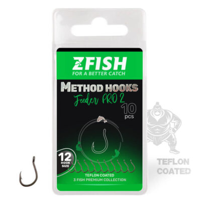 ZFISH Háčky Method Feeder PRO 2