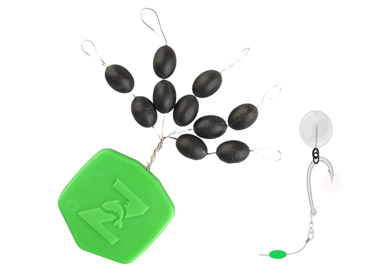 ZFISH Korálky Tungsten Oval Beads 1 ZFISH Korálky Tungsten Oval Beads