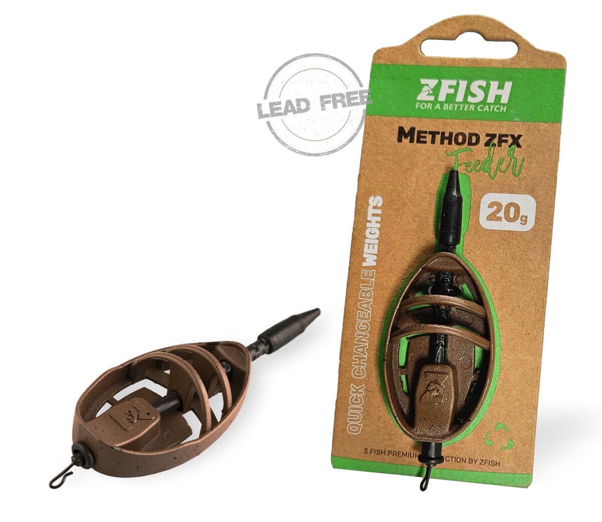 ZFISH Krmítko Method Feeder ZFX 1 ZFISH Krmítko Method Feeder ZFX
