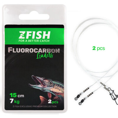 ZFISH Lanko Fluorocarbon Leader - 2ks