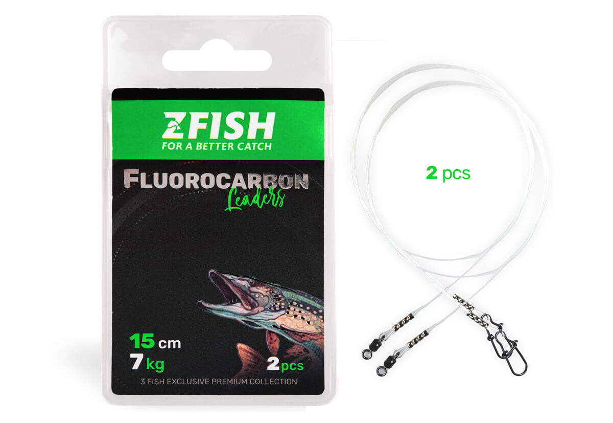 ZFISH Lanko Fluorocarbon Leader - 2ks 1 ZFISH Lanko Fluorocarbon Leader - 2ks