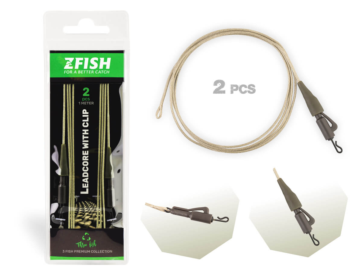ZFISH Montáž Leadcore Lead clip 2ks 1 ZFISH Montáž Leadcore Lead clip 2ks