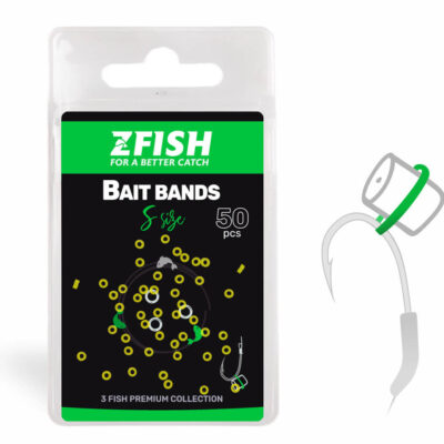 ZFISH Nástrahový Kroužek Micro Bait Bands 50ks