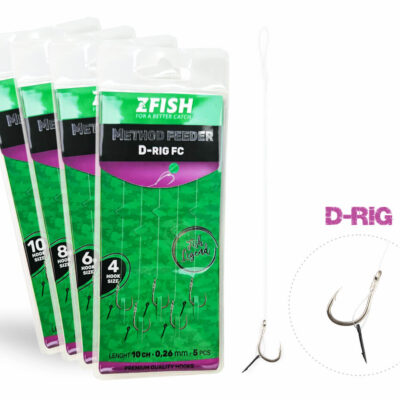 ZFISH Návazec Method Feeder D-RIG 5 ks