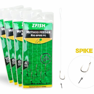 ZFISH Návazec Method Feeder Rig Spike FC 5 ks