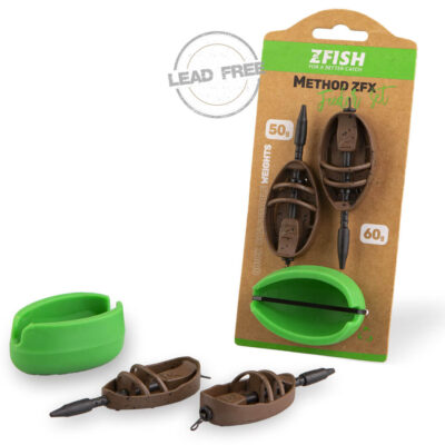 ZFISH Sada Method Feeder Set ZFX 50,60g+Formička