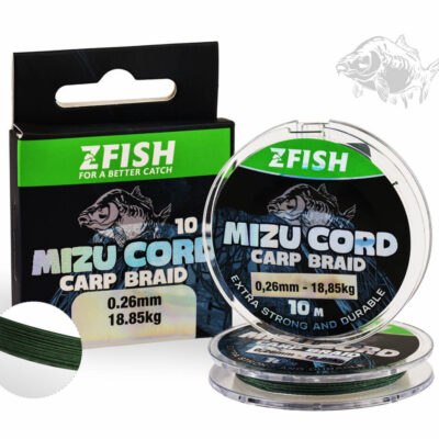 ZFISH Šňůrka MizuCord Carp braid line 10m