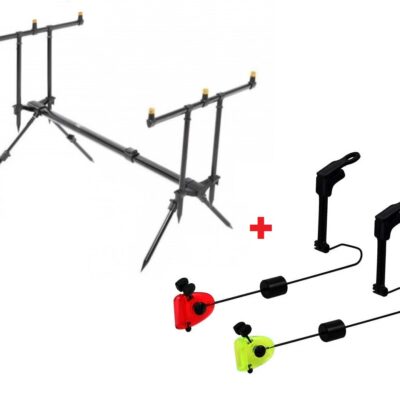 ZFISH Stojan Rod Pod Classic 3 Rods + 2x Signalizátor záberu zdarma!
