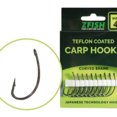 Zfish Teflonové Háčky Curved Shank