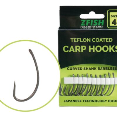 Zfish Teflonové Háčky Curved Shank BL