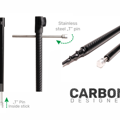 ZFISH Vidlička Carbon Drill Bankstick