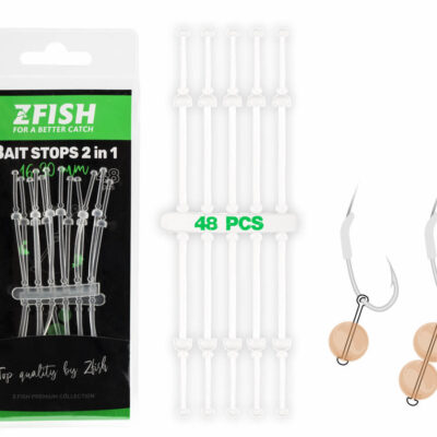 ZFISH Zarážka Silicone Boilie Stops 16-30mm