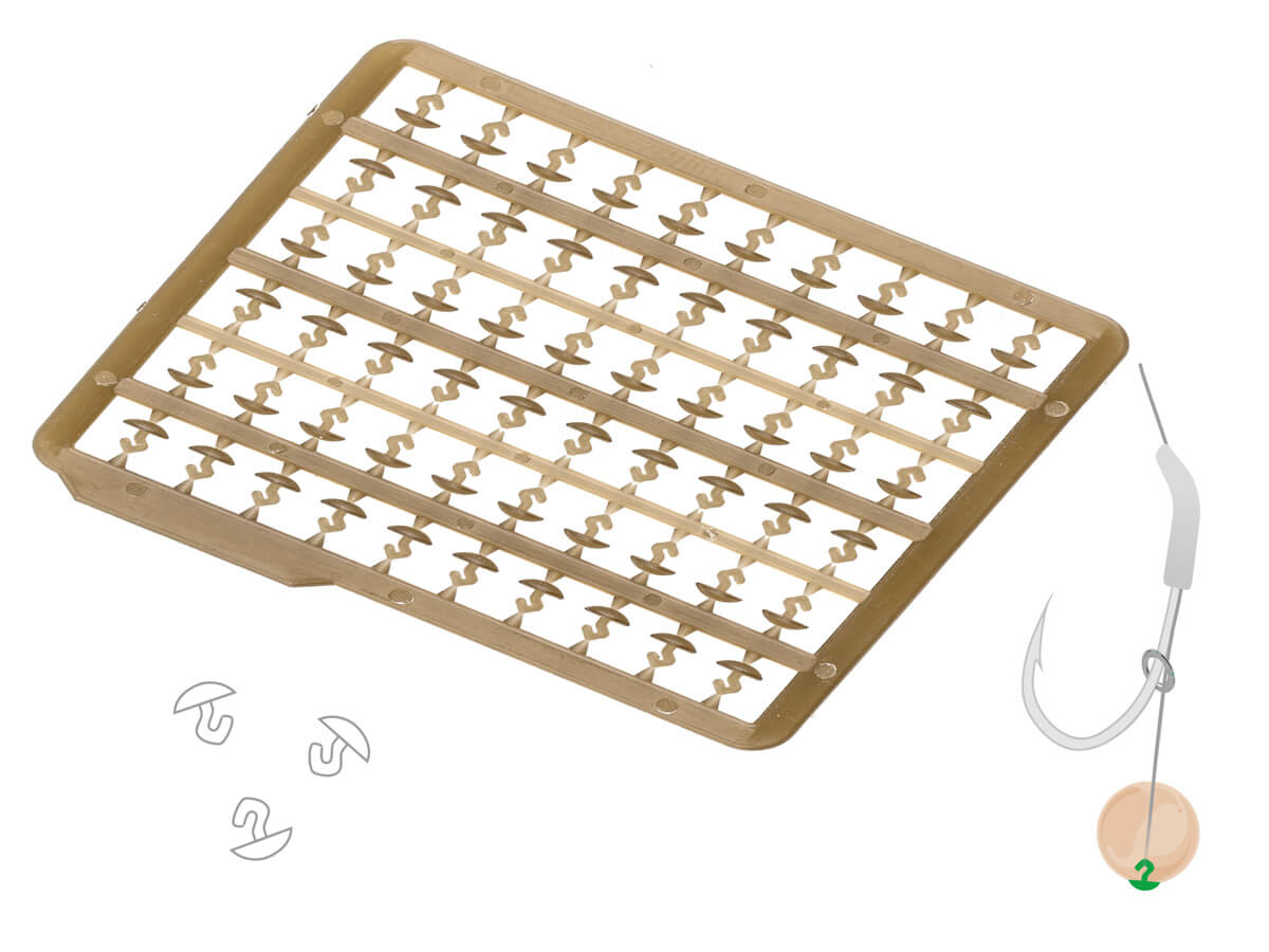 ZFISH Zarážky Boilie Caps Short 60 ks 1 ZFISH Zarážky Boilie Caps Short 60 ks